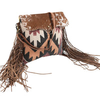 Aztec Cowhide Purse
