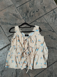 Boho Floral Blouse