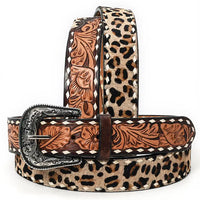 Leopard Print Belt