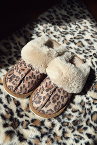 Leopard Print Slippers