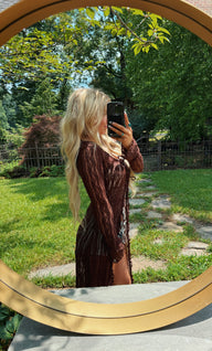 Floral Lace Long Sleeve Boho Shall