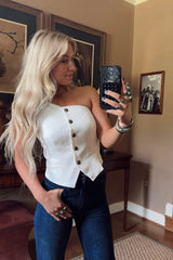 Ivory One Shoulder Blouse