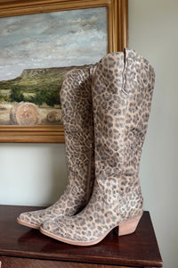 Lariat Leopard Boots