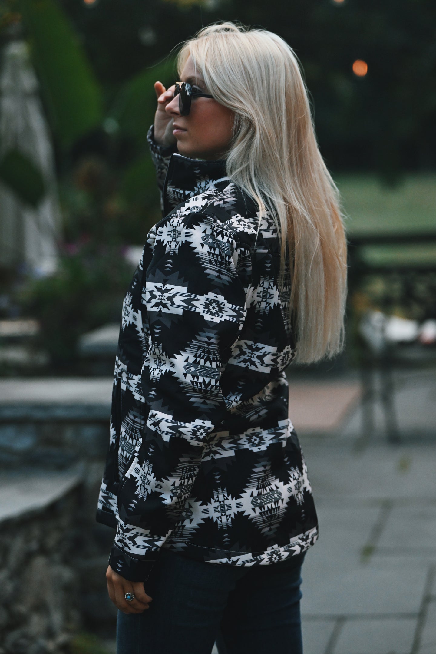 Hardshell Aztec Jacket