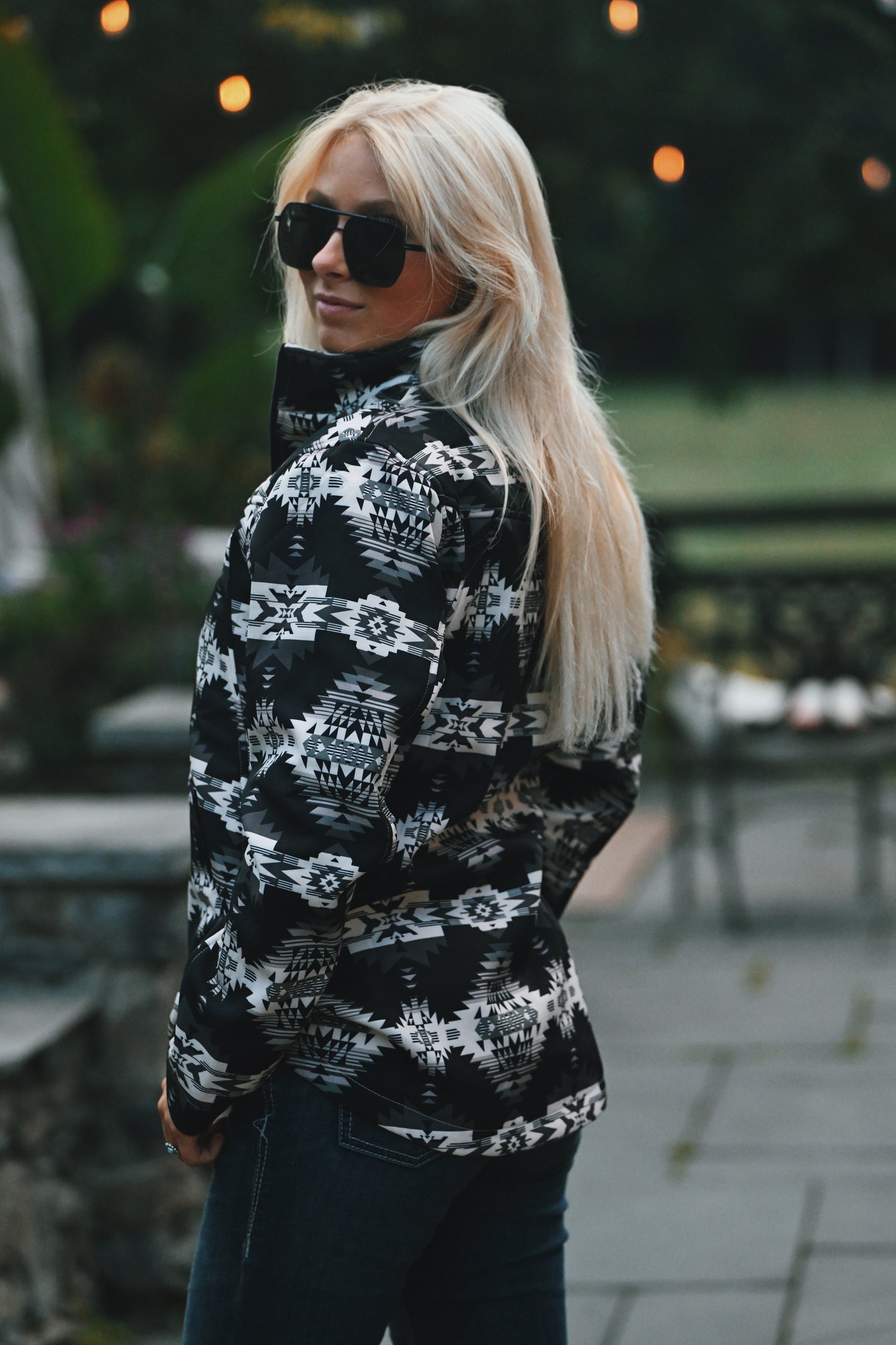 Hardshell Aztec Jacket