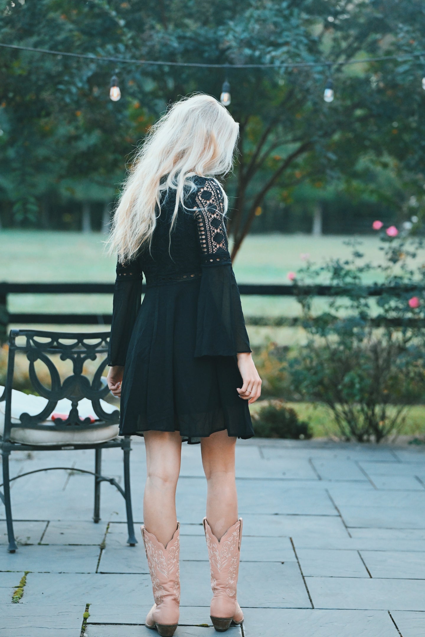 Black Lace Dress