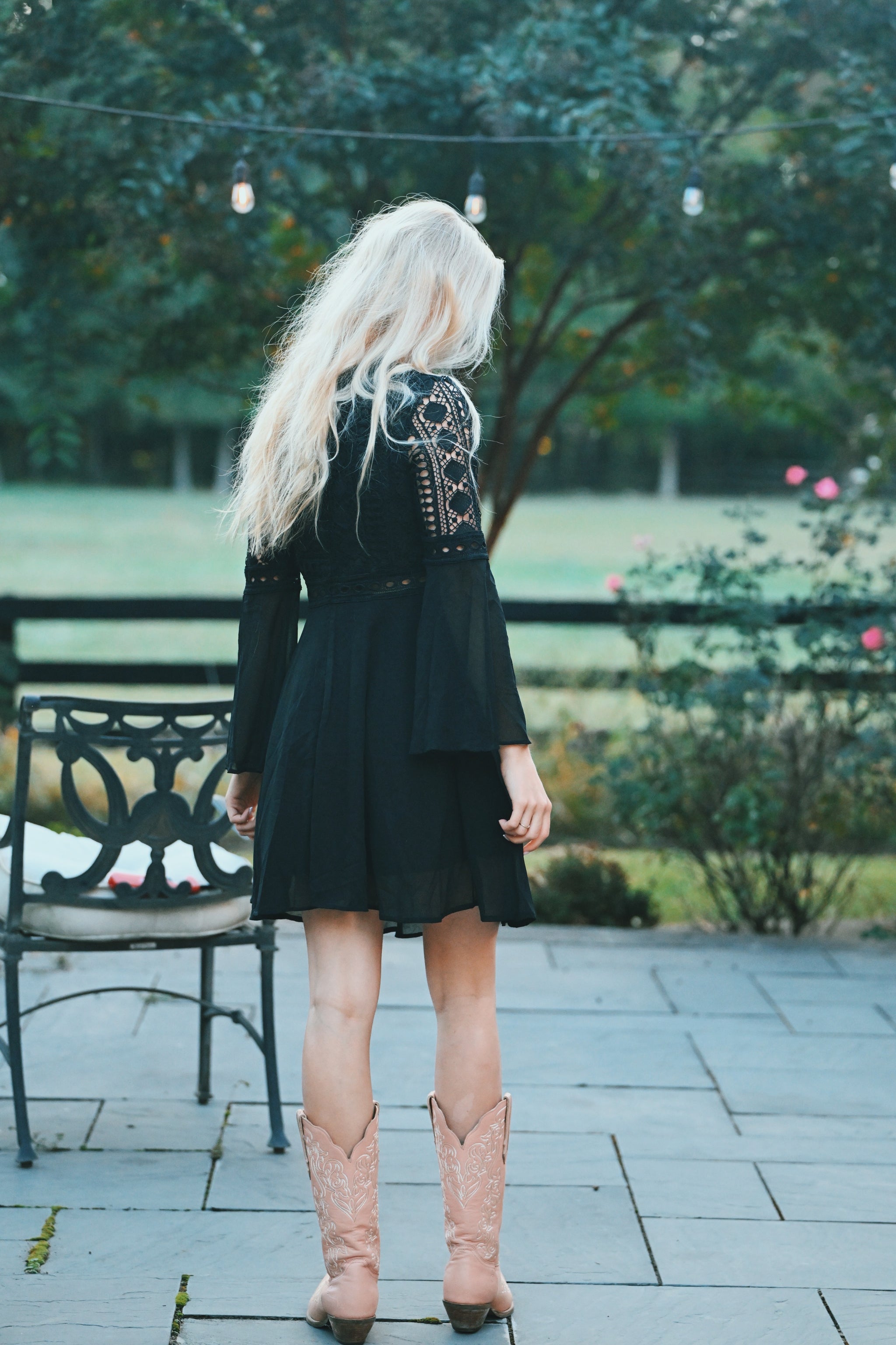 Black Lace Dress