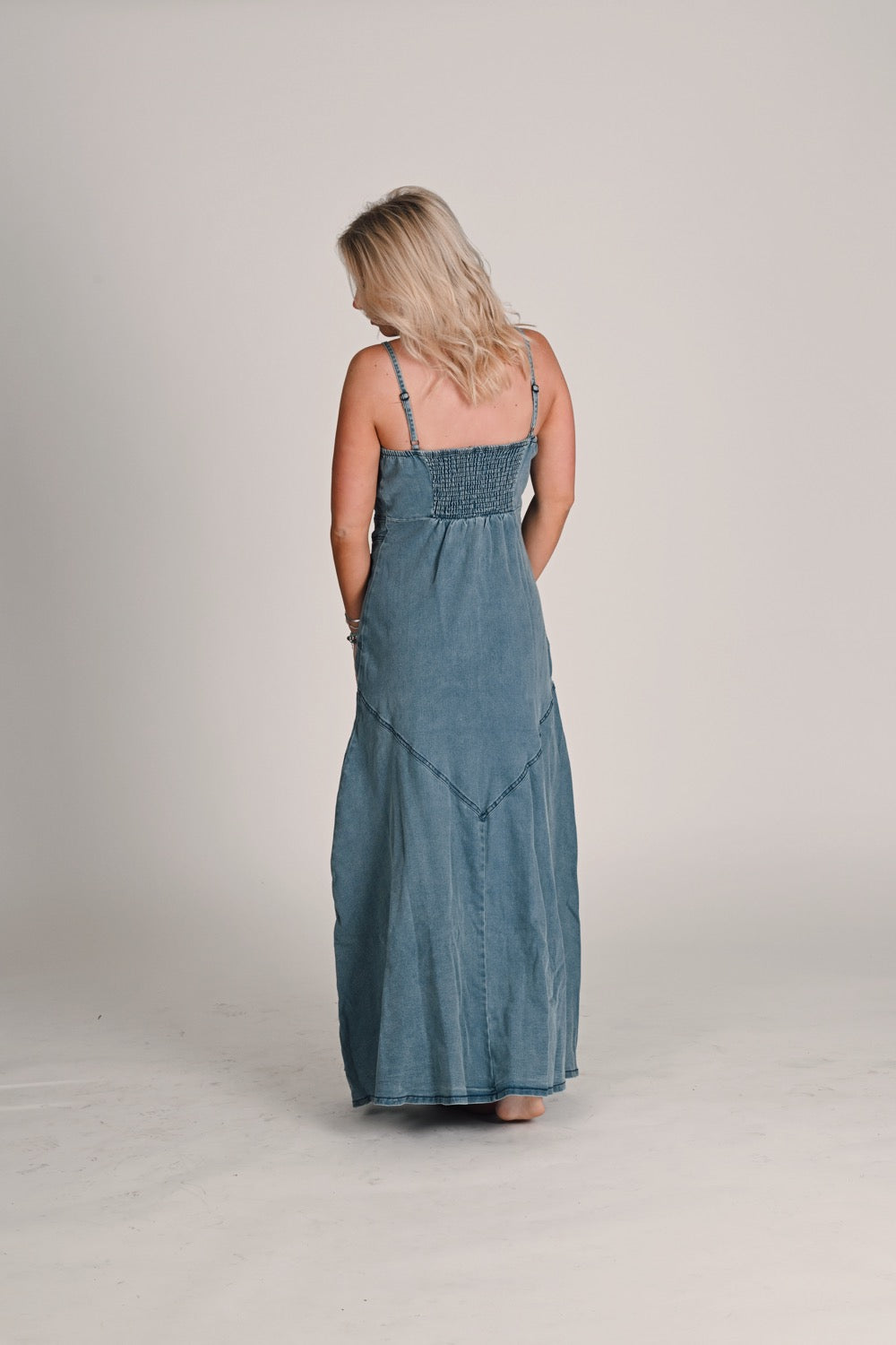 Denim Dutton Dress