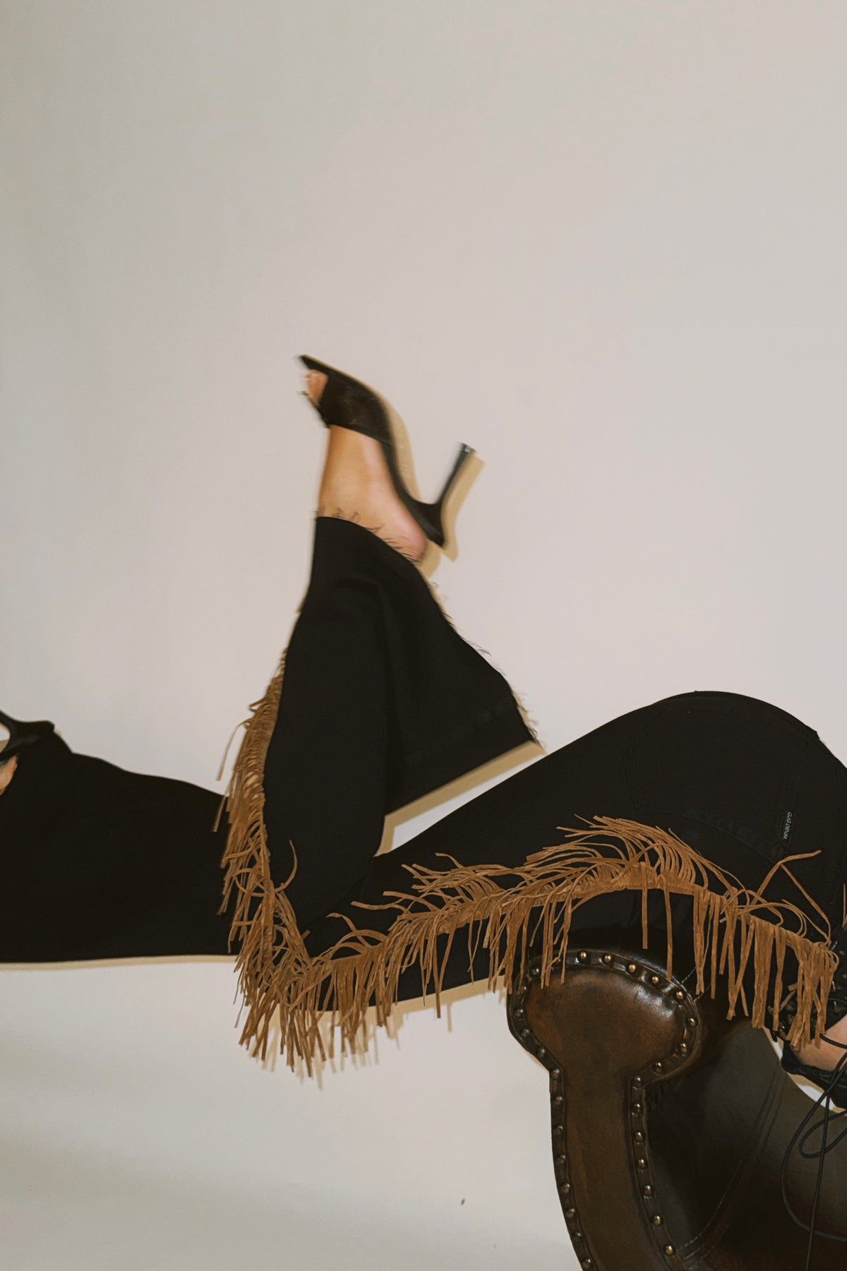 Fringe Raven Bell Bottom