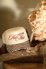 Zebra Hot Mess Hat