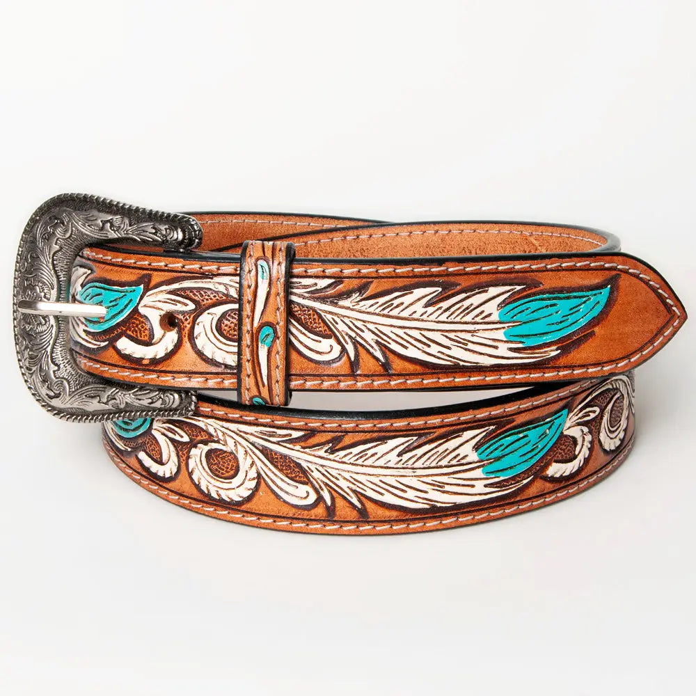 Copper Feather Belt