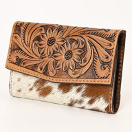 Wildflower Cowhide Wallet