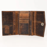 Turquoise Cowhide Wallet