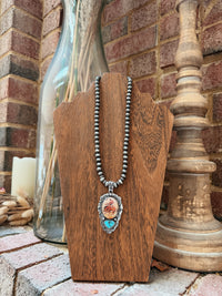 Western Print Pendant