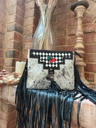 Checkered Cherry Purse