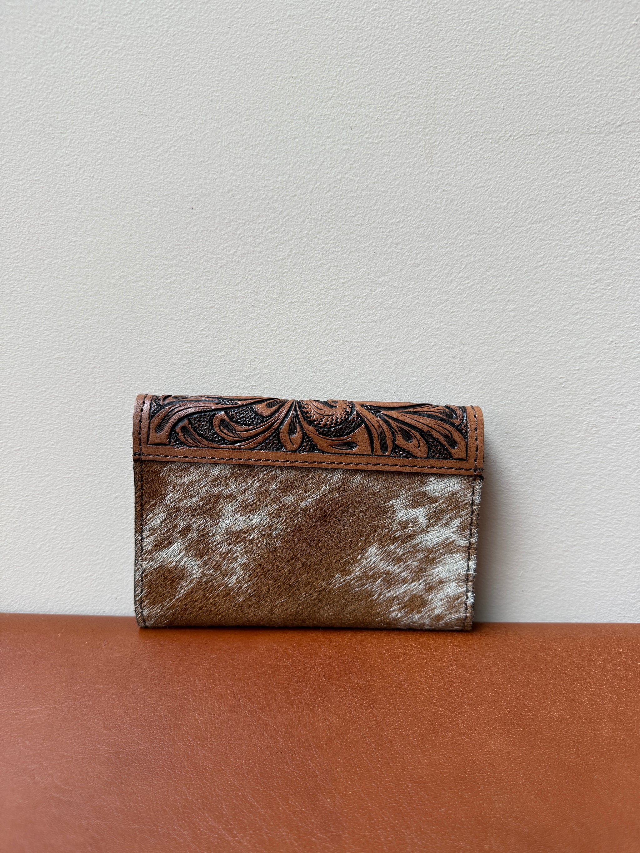 Wildflower Cowhide Wallet