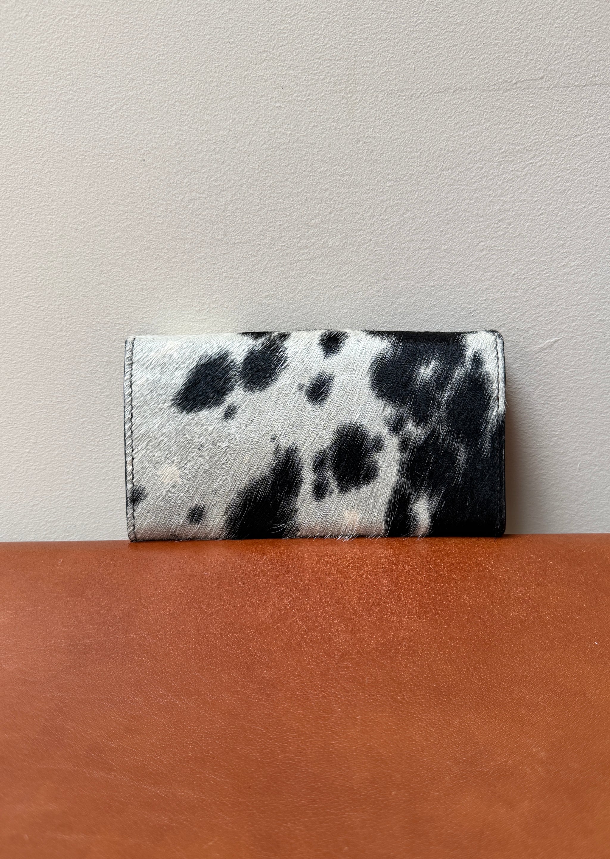 Turquoise Cowhide Wallet