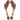 Classic Floral Tan Spur Straps