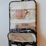 Black Brand Shower Tote