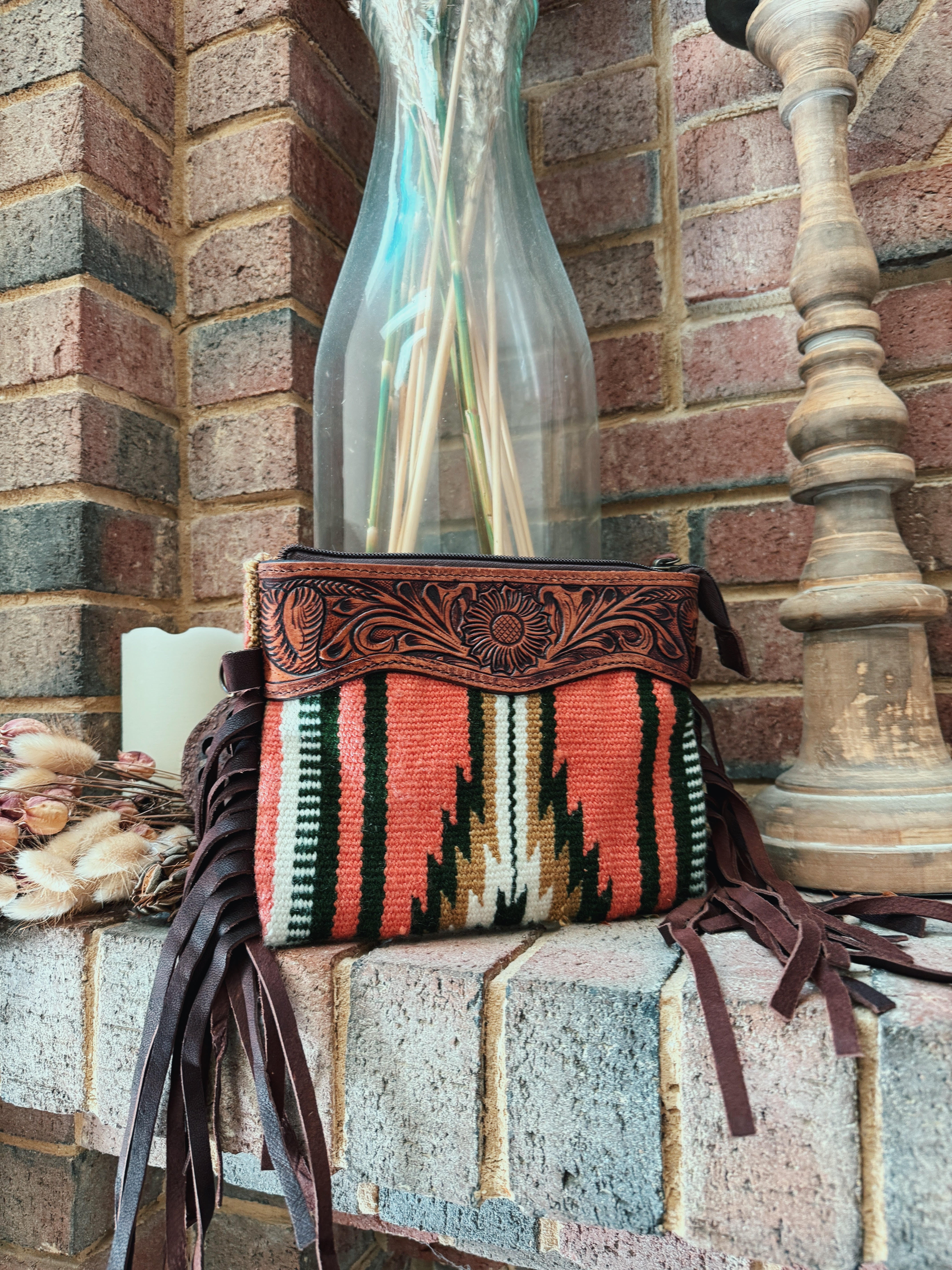 Brown Aztec Purse – Cowgirl K