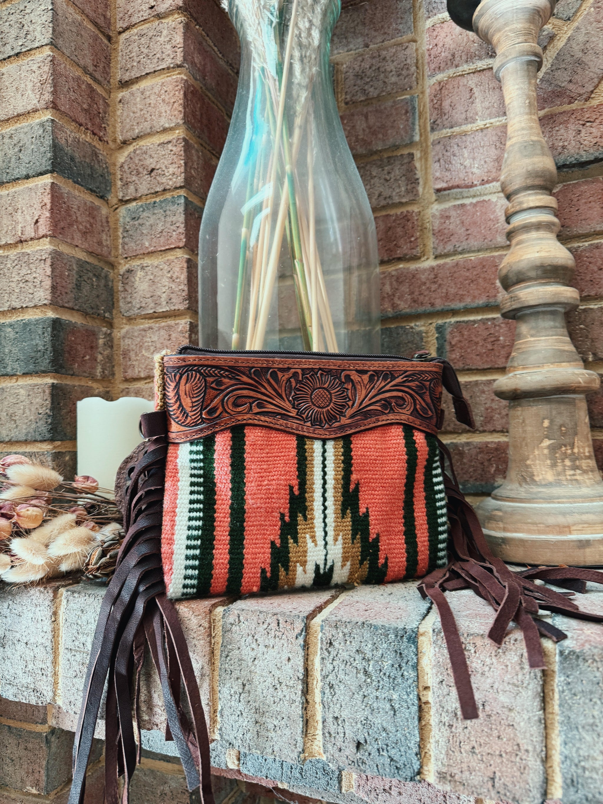 Brown Aztec Purse