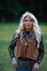 Black Floral Lace Sheer Mesh Layering See Through Top