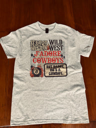 Jadore Cowboys Collage Tee